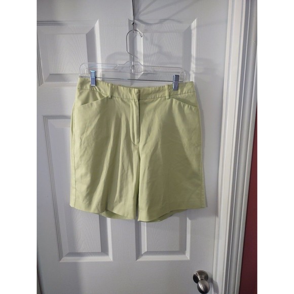Tehama Nancy Haley Shorts Size 10 Light Green - Picture 2 of 8
